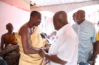 Akufo-Addo with Nana Twumasi Ampofi III, Chief of Mpasaaso No.2