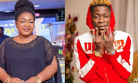 Christiana Awuni and Shatta Wale