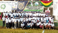 The tournament has international golfers from Senegal and Cote divoire