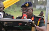 General Officer Commanding of the Central Command, GAF, Brigadier General Joseph Aphour