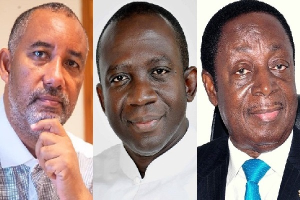 File photo: Some top candidates for Mahama