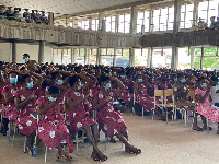 Students of St. Louis Senior High School, Kumasi