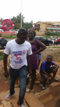 The famous actor declared his support for the New Patriotic Party (NPP)