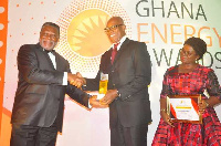 Arthur Energy Advisors receiving their award