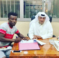 Jackson Owusu has signed a 10-month loan deal with Al Tadhamon SC