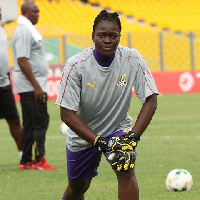 Black Queens Goalkeeper Fafali Dumehasi