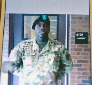 Soldier Ghana Emmanuel Mensah