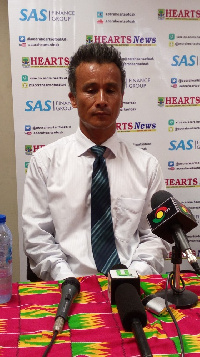 Hearts of Oak Coach Kenichi Yatsuhasi