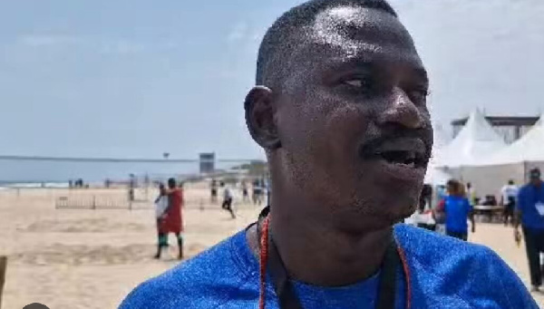 Eden Chapnuor, head coach of Ghana’s National Men’s Beach Volleyball team