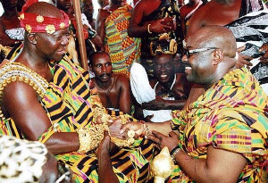 Dele Momodu Meets Otumfuo