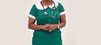 A file photo of a Ghanaian nurse