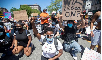 Widespread protests have taken place across 75 US cities