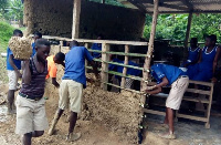 Students of Banaso in Enchi, Western North