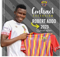 Hearts of Oak defender Robert Addo