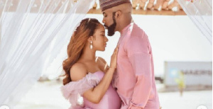 Banky W and his wife, Adesua Etomi