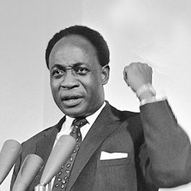 Kwame Nkrumah was Ghana's first president