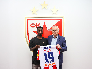 Osman Bukari joined Red Star Belgrade from Ligue 1 side Nantes