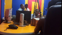 The young lady in the studio of Fox FM