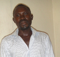 Christopher Anafo in police custody