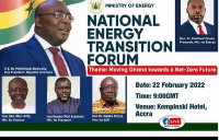 The forum which is on the theme; 'Moving Ghana towards a net-zero future'