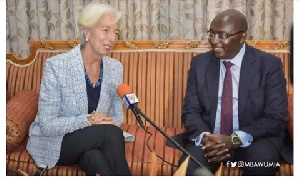 Christine Lagarde, IMF Boss and Vice President, Dr. Mahamadu Bawumia