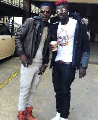 Shatta Wale and Pope Skinny