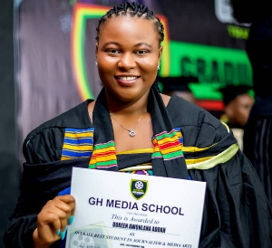 2023 valedictorian of GH schools and winner of 7 awards, Doreen Awolana Addah