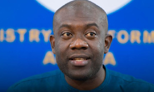 Information Minister, Kojo Oppong Nkrumah