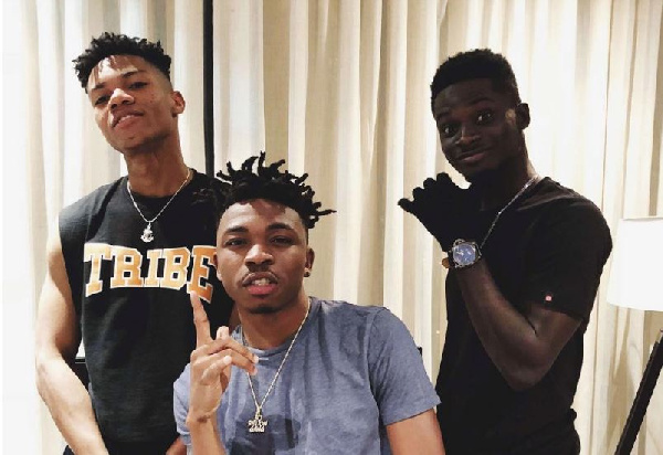 KiDi, Mayorkun and Kuami Eugene