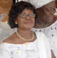 Ama Benyiwa-Doe, former Central Regional Minister