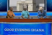 Counselor George Lutterodt speaking on Good Evening Ghana