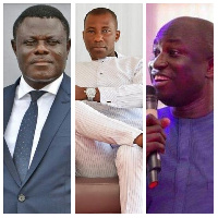 Kwame Kyei, Kenpong and Moses Armah