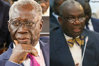 Yaw Osafo Maafo and Boakye Agyarko, minister-nominee for Senior minister and Energy respectively