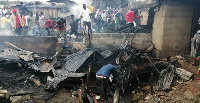 Four houses were affected in the hostilities