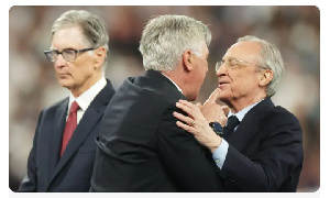 Florentino Perez was particularly affected by the defeat, which he is unlikely to forget soon