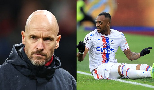 Ten Hag And Jordan Ayew 56889