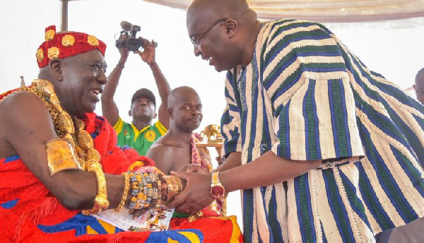 Vice President Dr. Mahamudu Bawumia at this year's Fetu Afahye