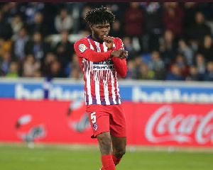 Atletico Madrid midfielder Thomas Partey