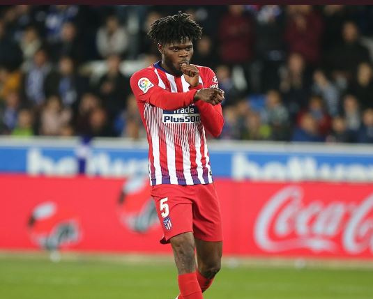 Partey scored his first goal of the season against Eibar