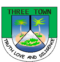 The Three Town Senior High School logo