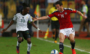 Egypt's Ramadan Sobhie and Ghana