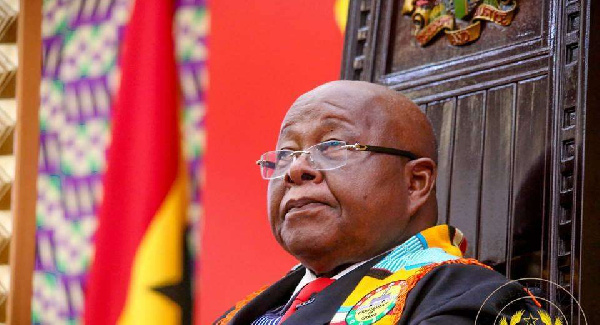 Speaker of Parliament Professor Mike Oquaye