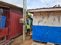 ECG monitoring team at work in Gbetsile