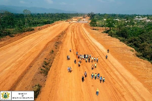 Konongo Bypass Project On The Kumasi Accra Highwa