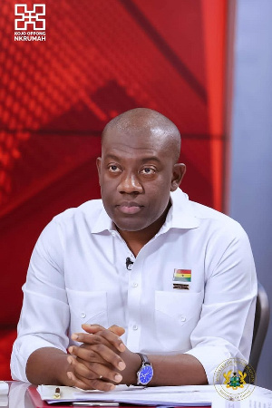 Kojo Oppong Nkrumah Info Minister