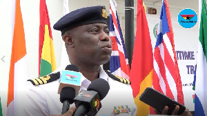 Director of the ECOWAS Multinational Maritime Coordination Center, Commander Yussif Benning