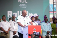 NDC's presidential candidate, John Dramani Mahama