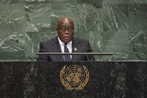 President Akufo Addo Speaking At 77th United Nations General Assembly