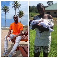 The late Venn Yeboah, Adwoa Falida and little Clementina