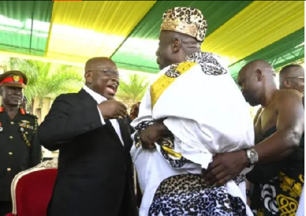 The Okyenhene expressed gratitude to his supporters